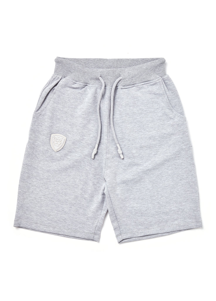 Member Collection GREY SHORTS with white logo