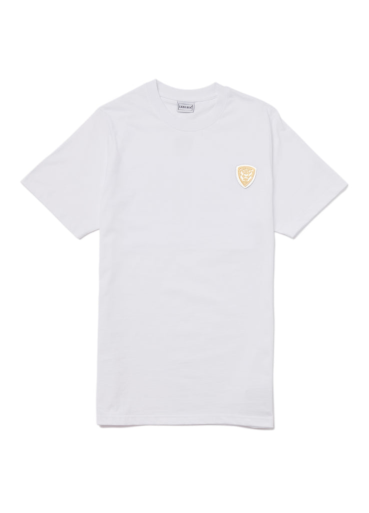 Member Collection WHITE T-SHIRT with gold logo