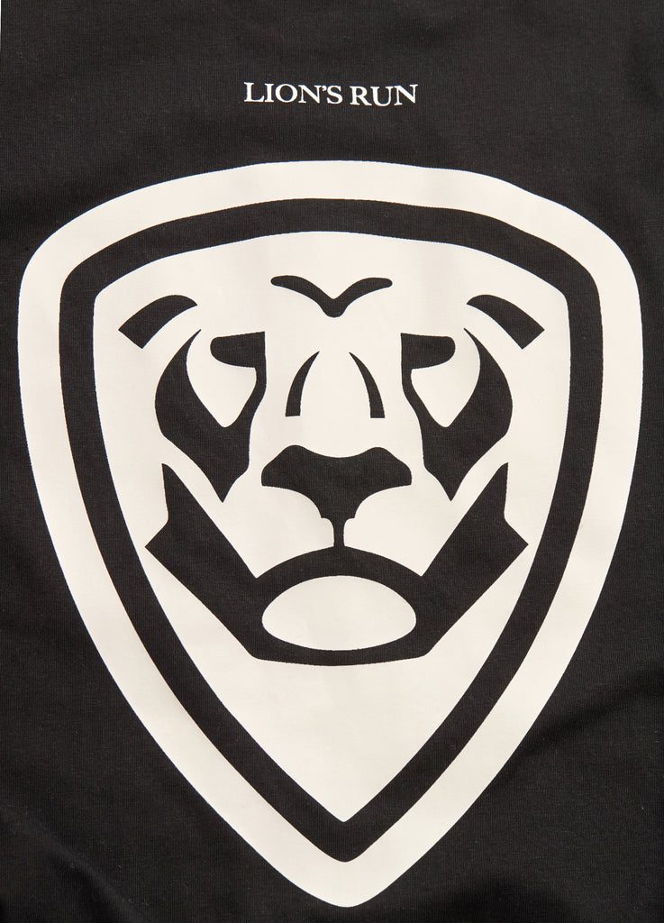 Premium Collection Black T-Shirt “Lion’s Head”