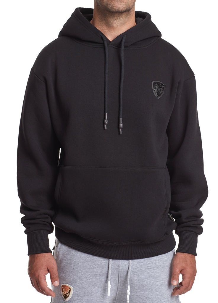 Member Collection BLACK HOODIE with black logo