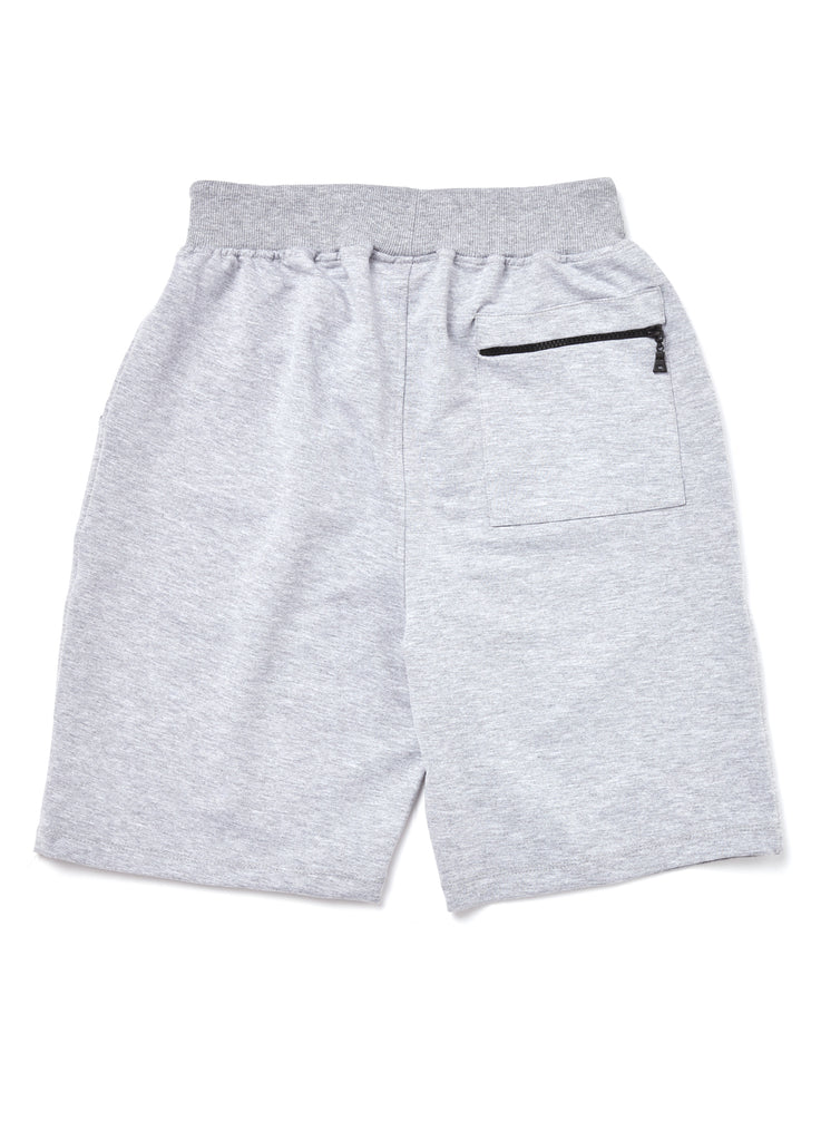 Premium Collection GREY SHORTS with black logo