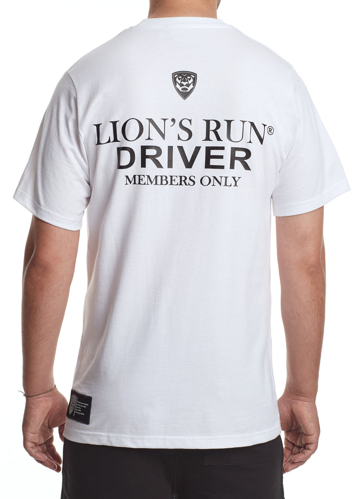 Member Collection WHITE T-SHIRT with gold logo