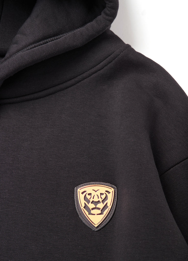 Member Collection BLACK HOODIE with gold logo