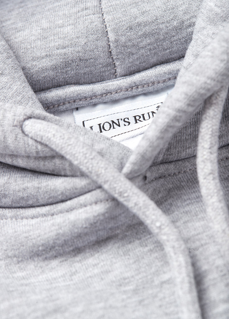 Member Collection GREY HOODIE with white logo