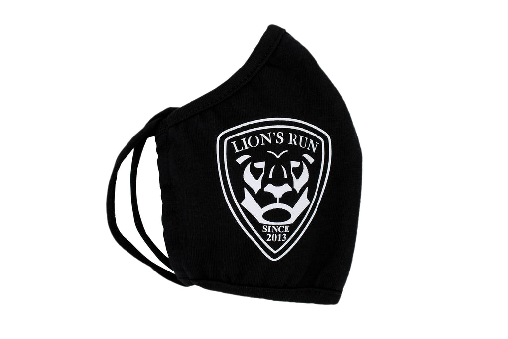 Special Pieces BLACK MASK with white logo