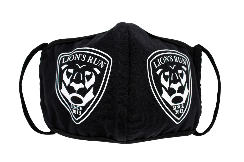 Special Pieces BLACK MASK with white logo